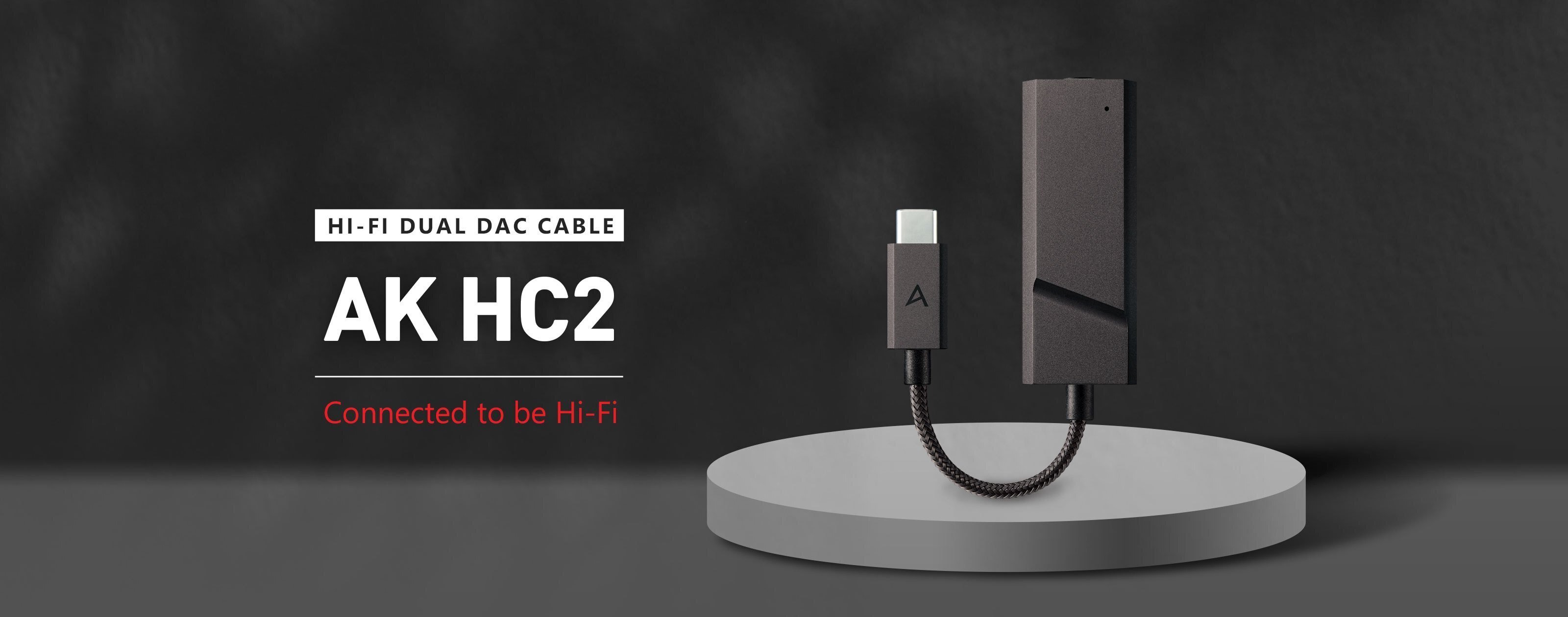 Astel&amp;Keln AK HC2 ポータブルUSB-DAC Astell&Kern AK HC2 Portable USB DAC Cable & Headphone
