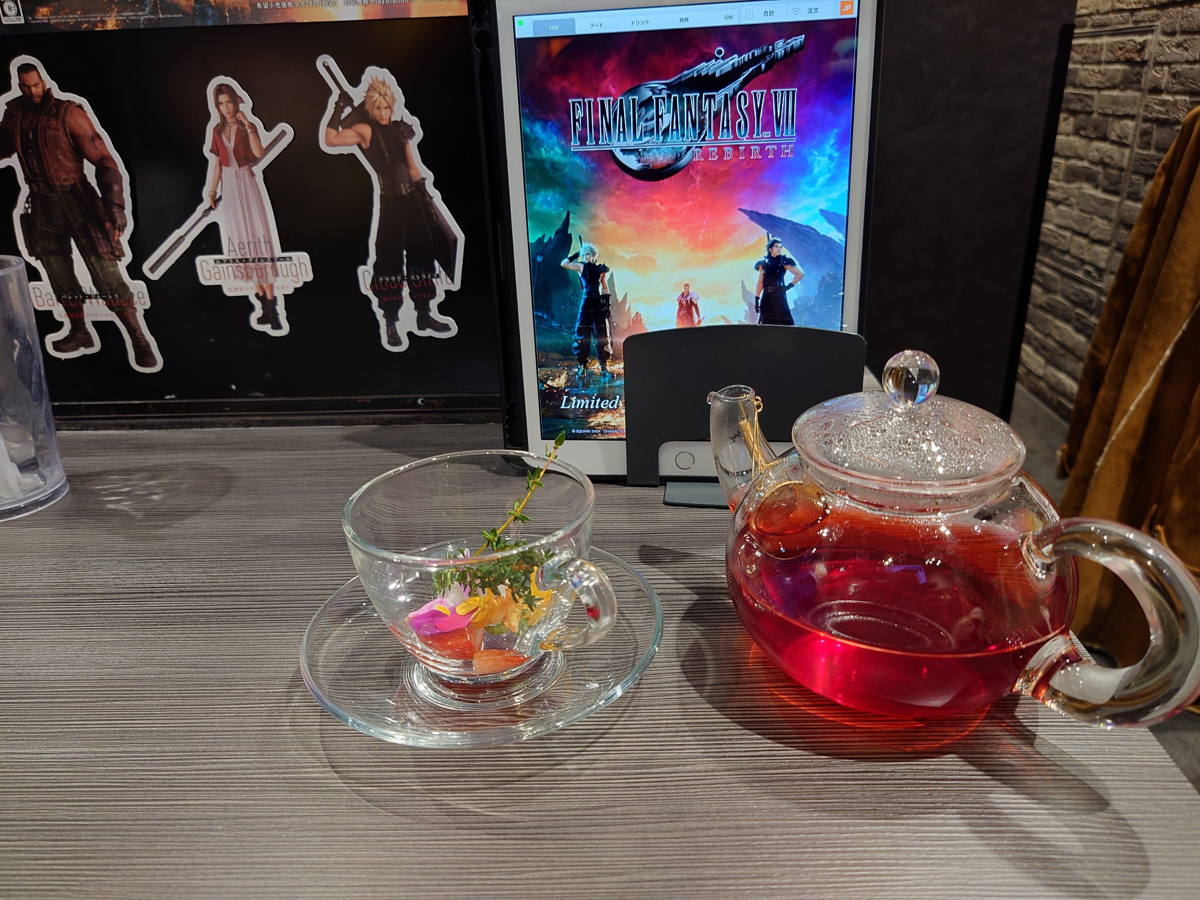 2024.02.29 FF7リバース コラボカフェ(スクエニカフェ)｜SHAR