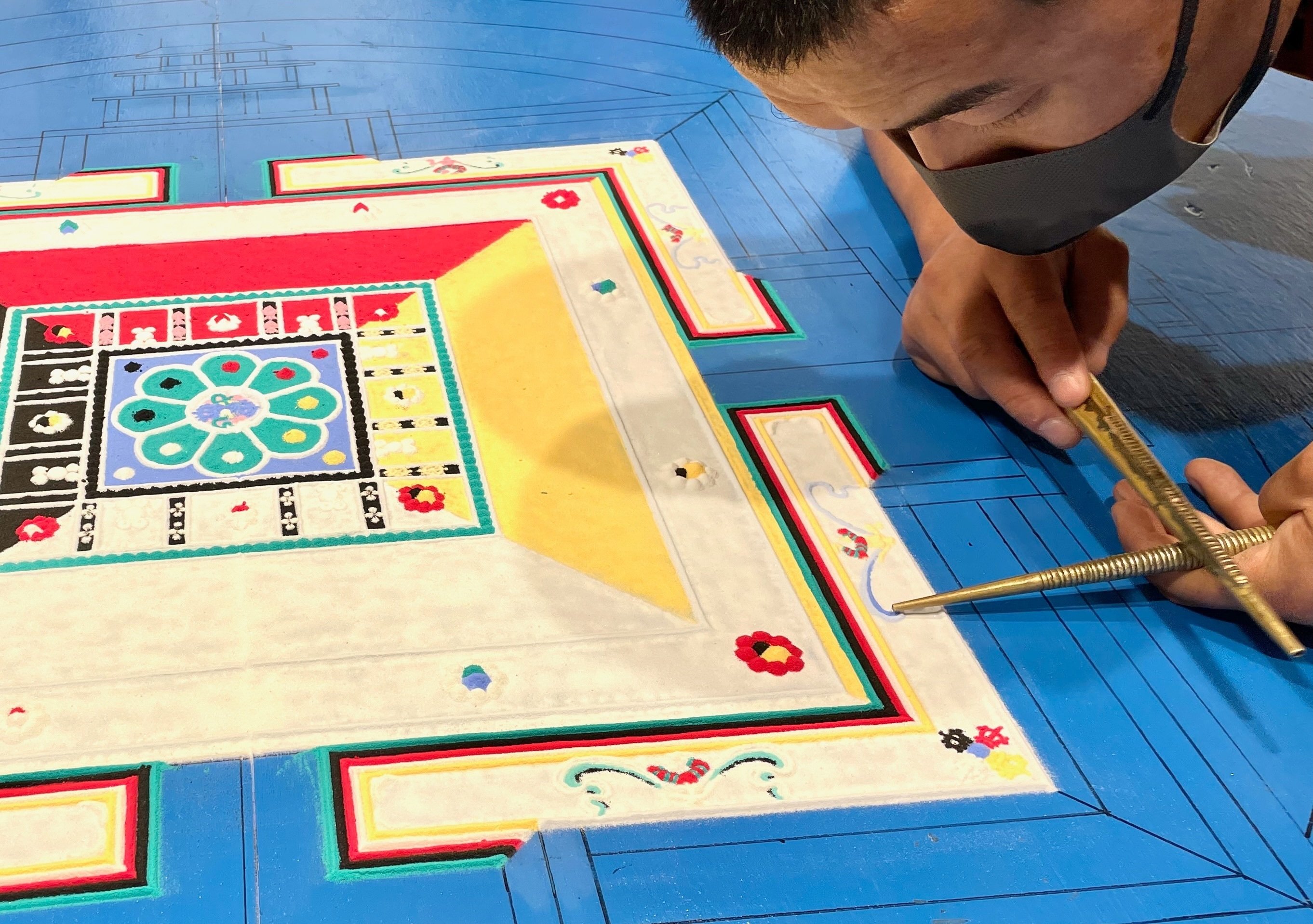 砂曼荼羅をこの目で見たい｜アユミ＠絵描き