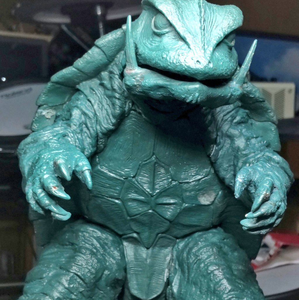 すごいガメラのソフビ ファルシオンガメラの制作記録|アシム すごいガメラのソフビ ファルシオンガメラの制作記録|アシム