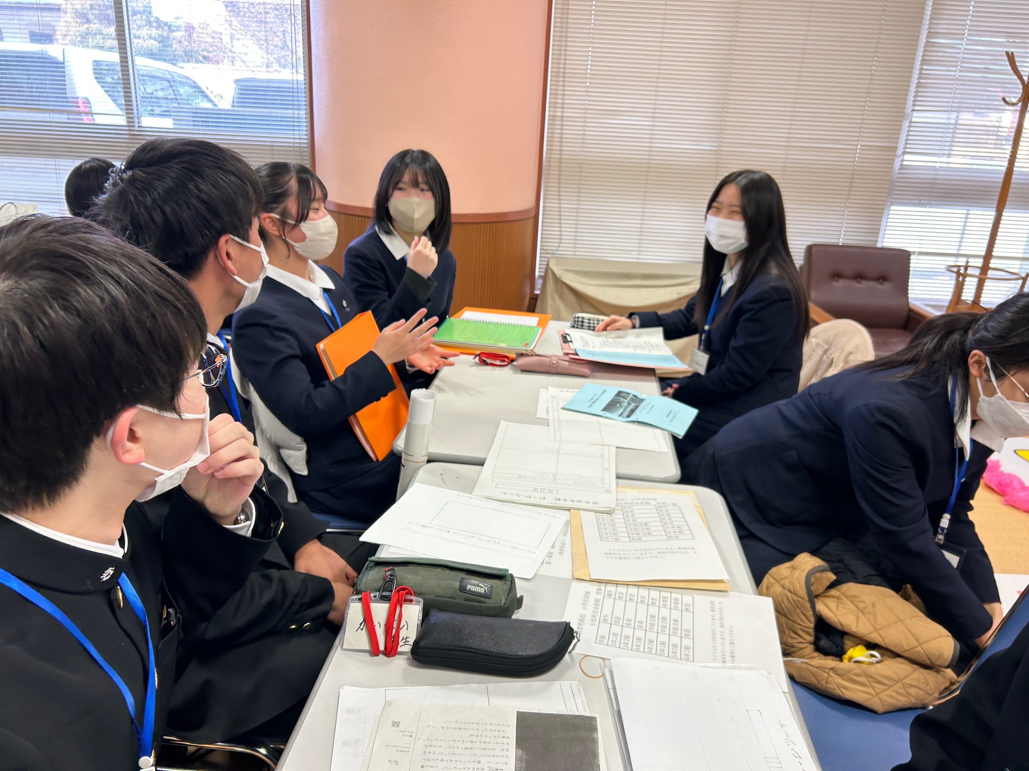 桑野小学校授業実習①【教育コース】｜福島県立安積黎明高等学校