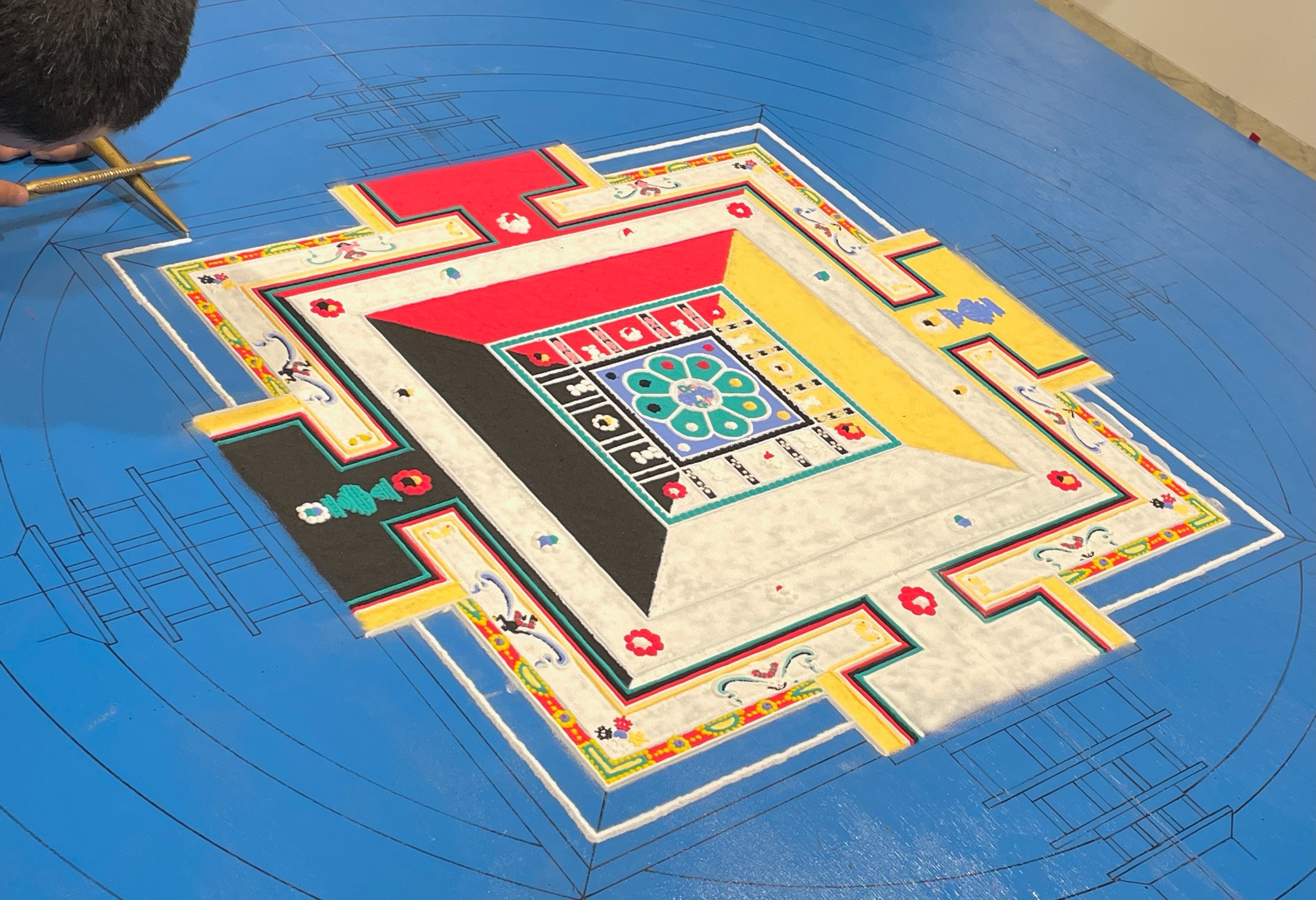 砂曼荼羅をこの目で見たい｜アユミ＠絵描き