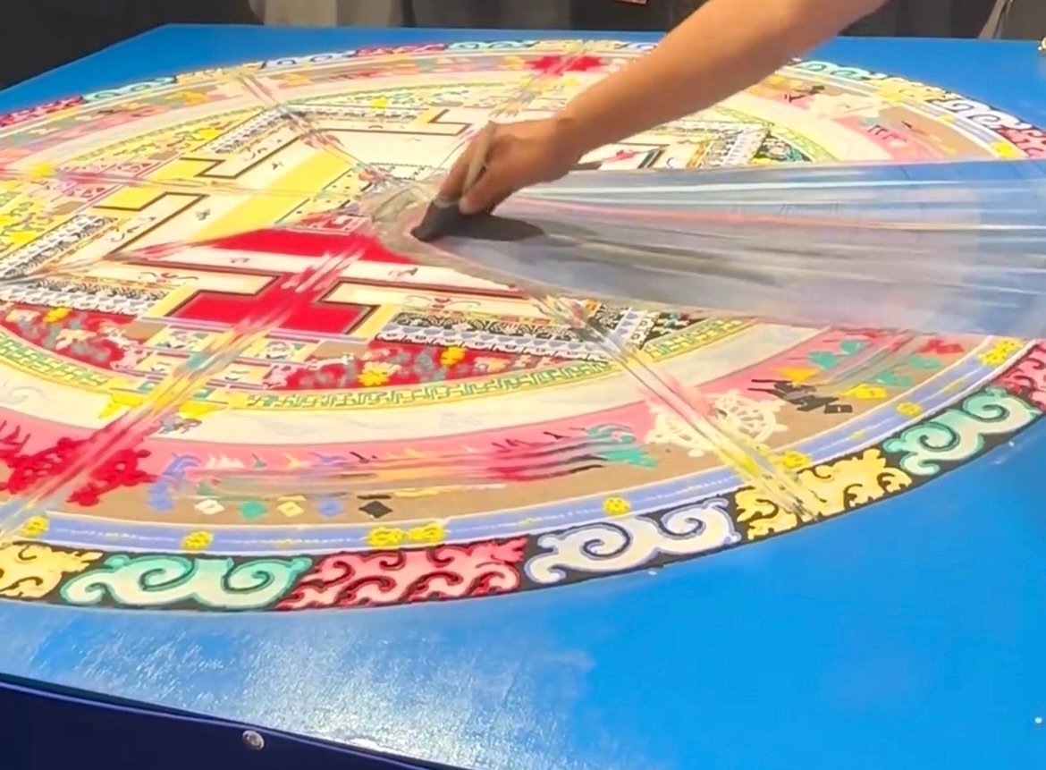 砂曼荼羅をこの目で見たい｜アユミ＠絵描き