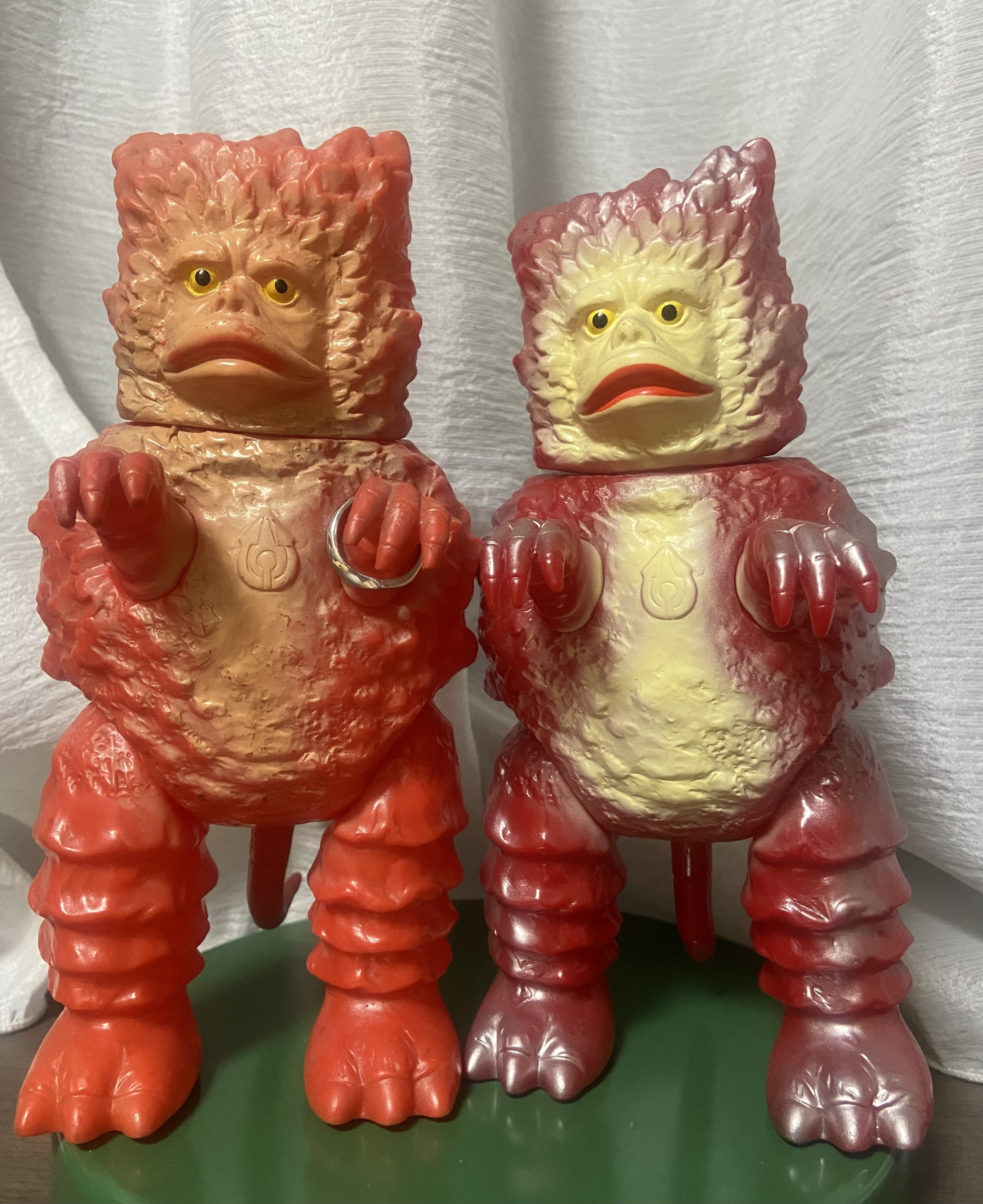 ブルマァク　ピグモン　レアカラー　赤ガラ　新品未開封 ブルマァク怪獣シリーズ ピグモン レトロカラー レッド 伊勢丹