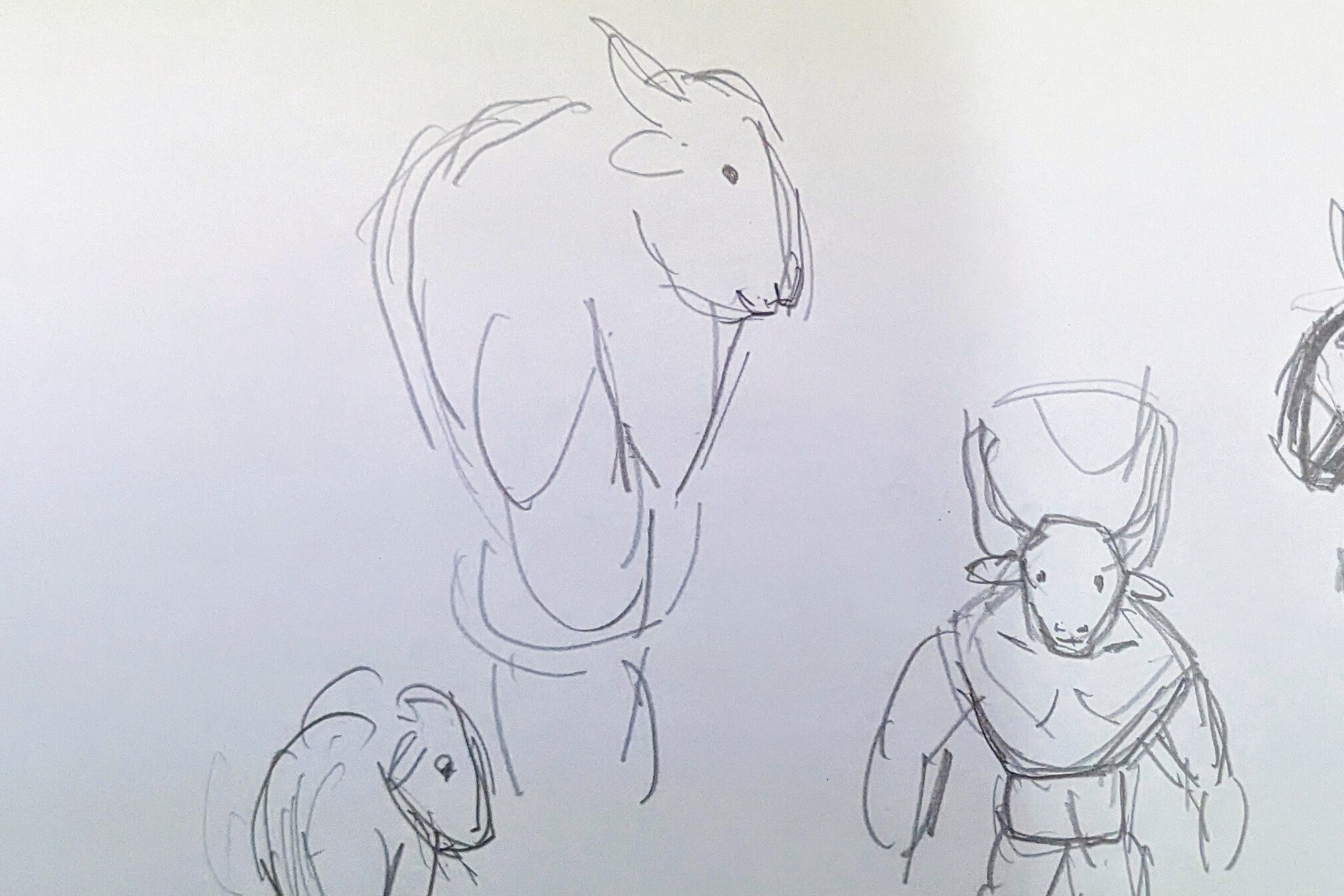 制作メモ おじさんのミノタウロス｜川崎誠二｜KAWASAKI_Seiji