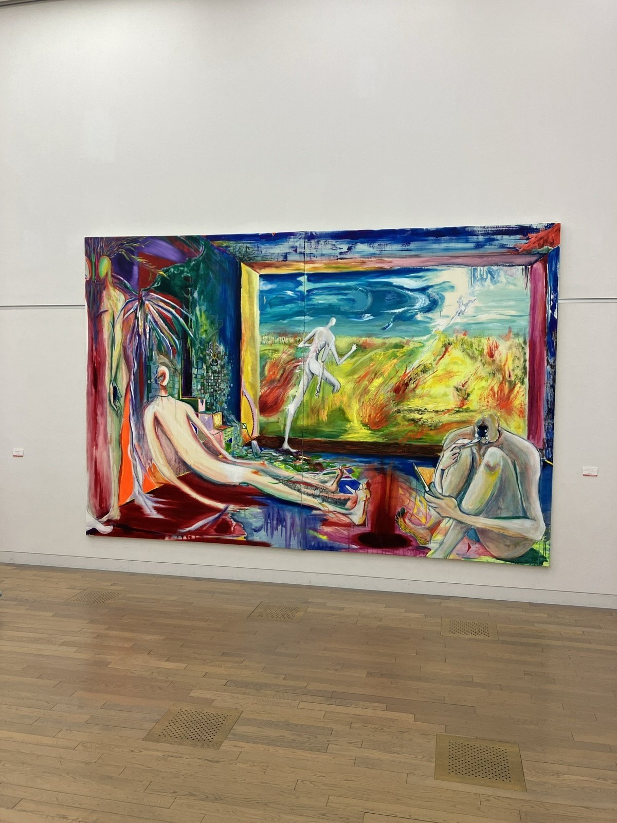 現代美術の部分模写 美術科日本画コース副手 土田翔さんの個展「視／触覚の氾濫」4/3（木