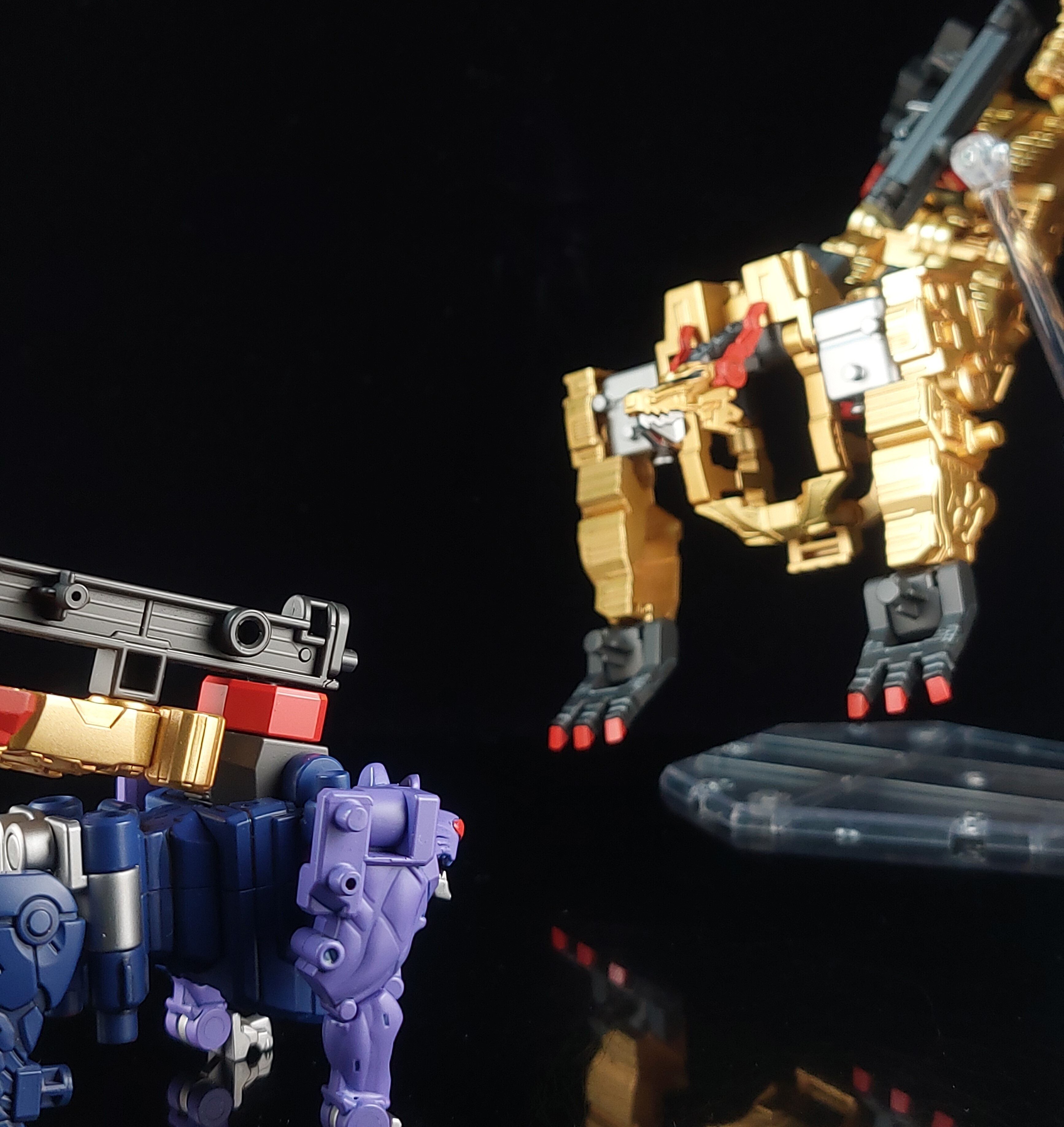 ミニプラ トラドラゴンジン＆オミコシフェニックス 完成版 トラ