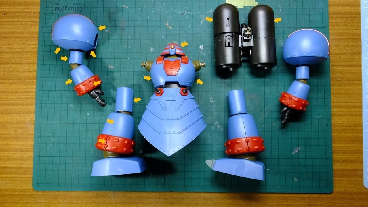 砕け、ジャイアントロボ！ #2 MODEROID Giant Robo｜タイム