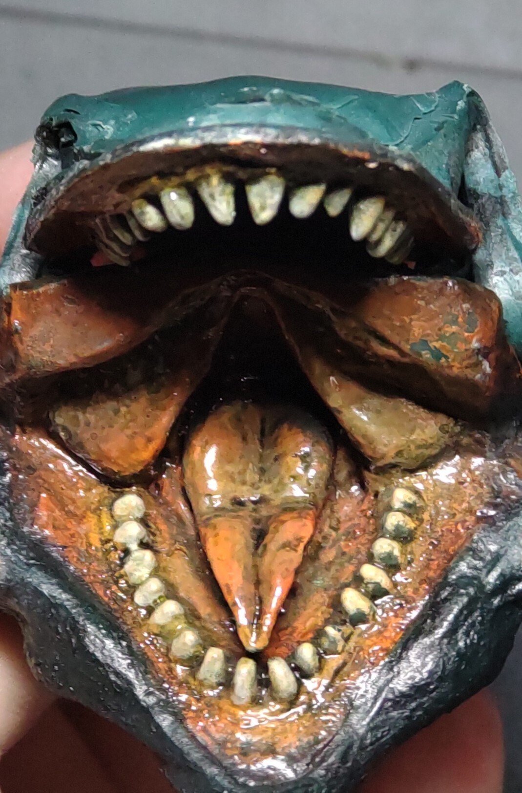 すごいガメラのソフビ ファルシオンガメラの制作記録｜アシム