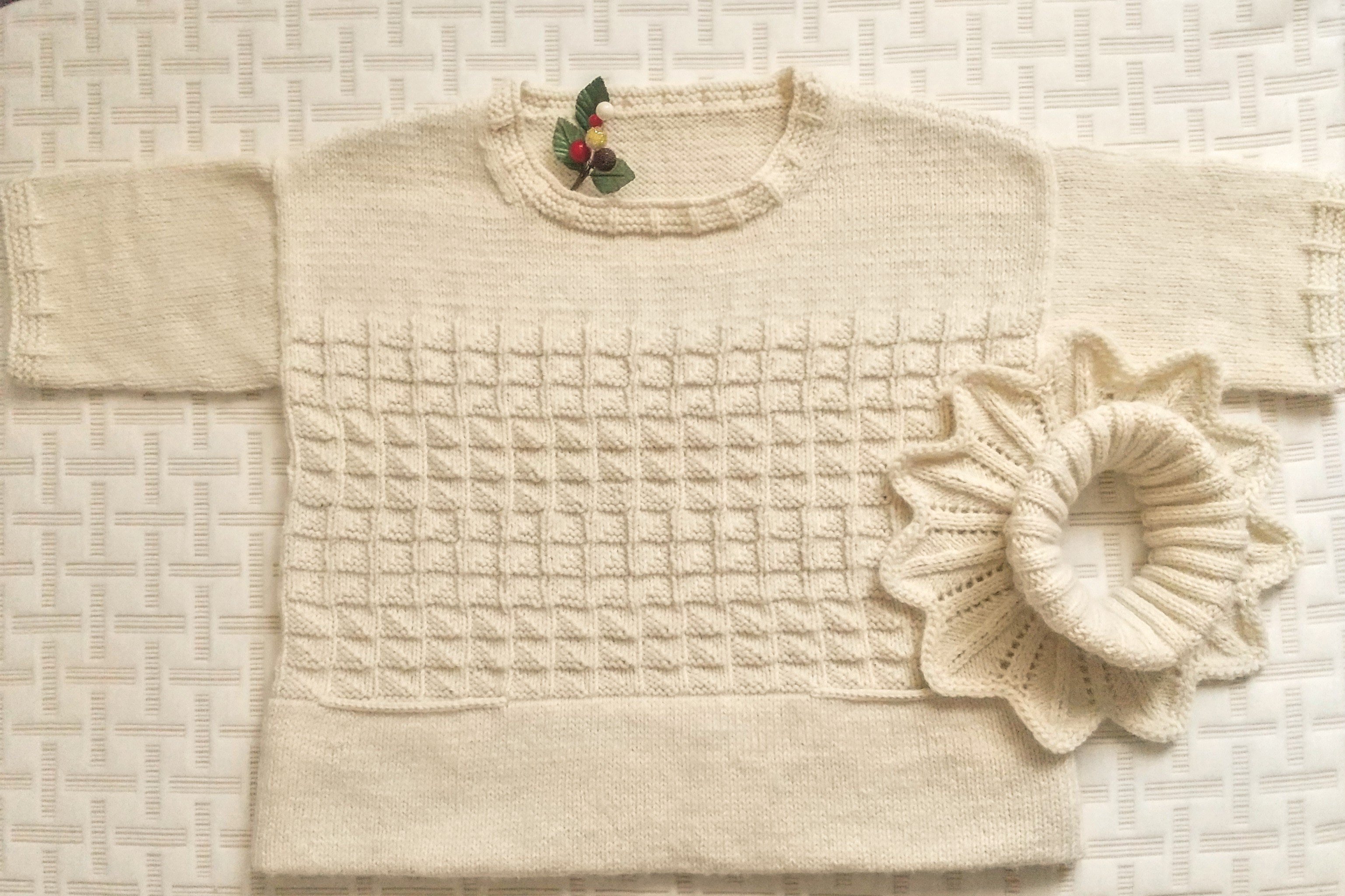 編みかえ」したセーター｜owarimao