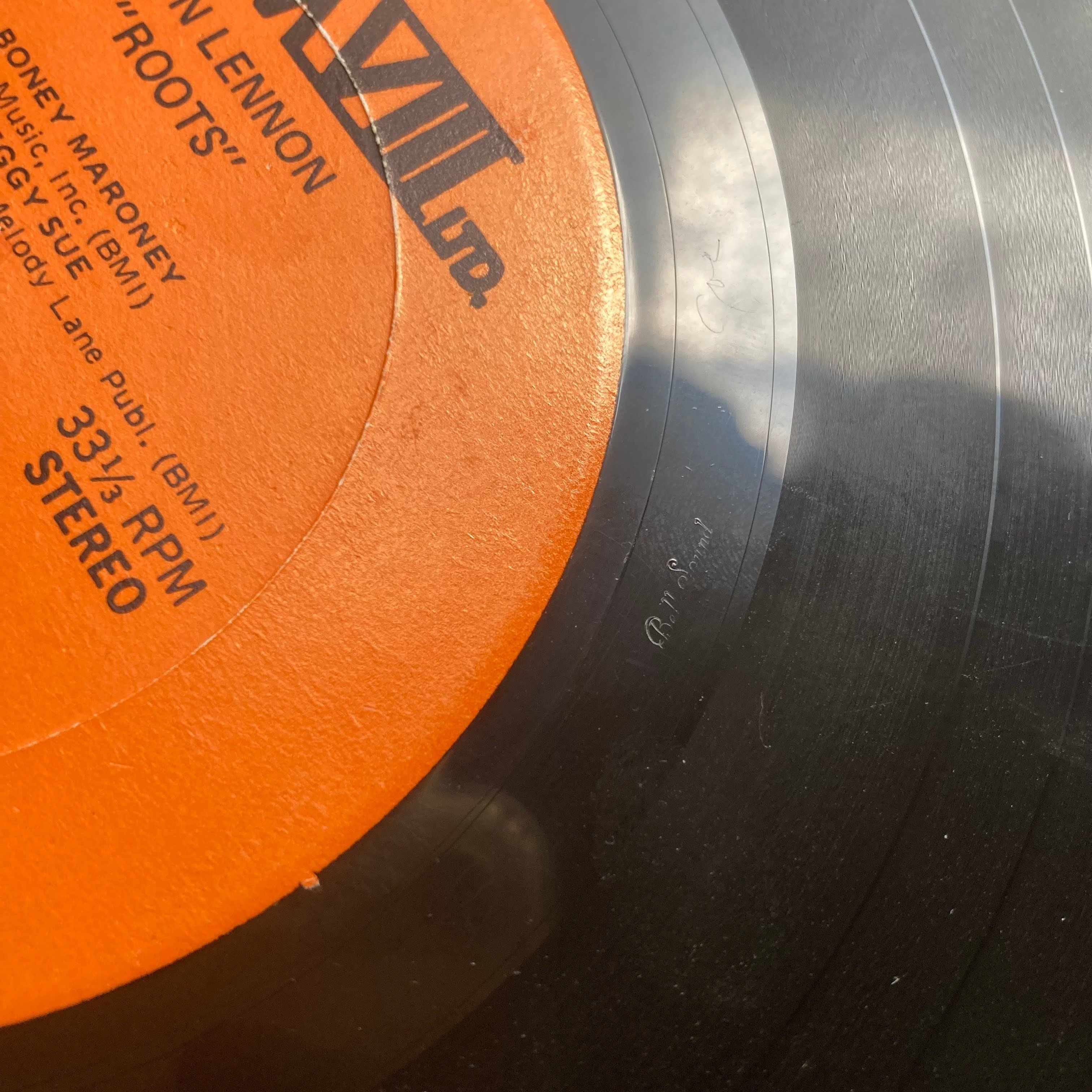 John Lennon『ROOTS』(の海賊盤レコード)(ADAM Ⅷ A 8018 John Lennon『ROOTS』(の海賊盤レコード)(ADAM Ⅷ A 8018