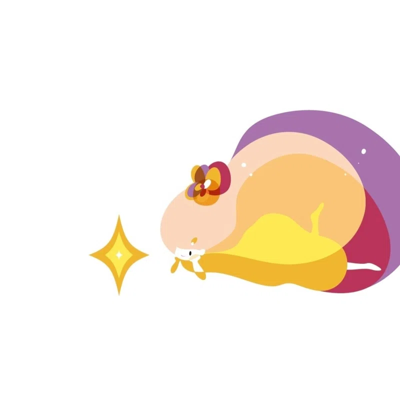小さなお絵かき〈すてき。〉|お絵かきとうた〈コトリアメ〉