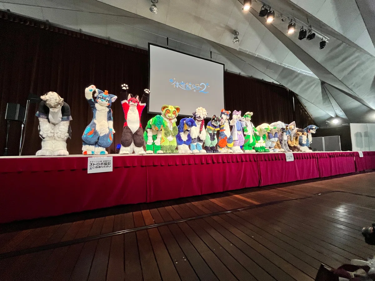 体育館の日2備忘録。大好きなサークルの着ぐるみイベントを体験して 