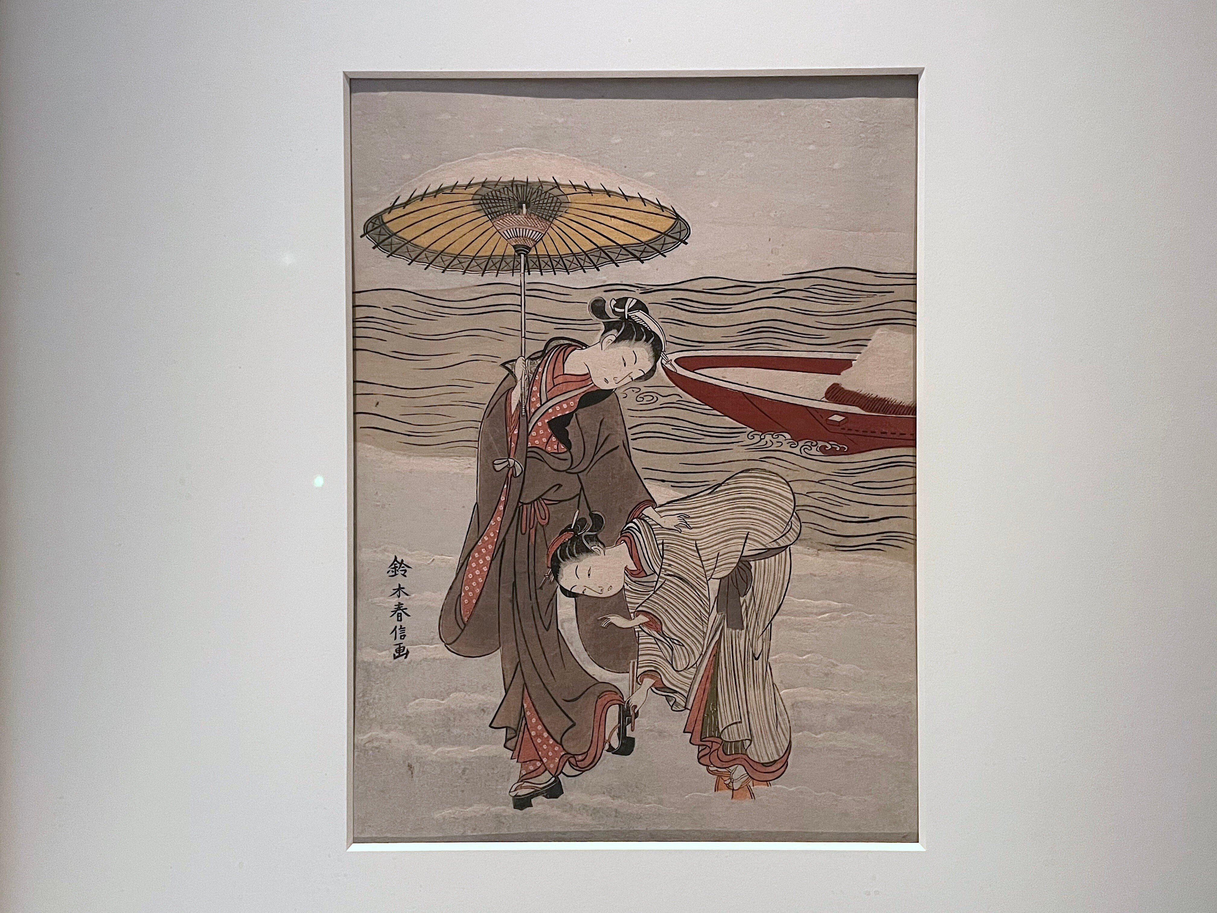 長沢芦雪と浮世絵師・鈴木春信が描いた“美人画”……@東京国立博物館｜かわかわ