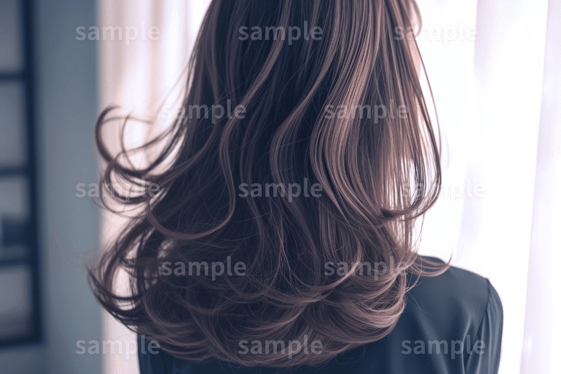 【note限定】「女性の後ろ姿」フリー素材3選｜ヘアスタイル・ロングヘア・美容モデルのイメージ画像に