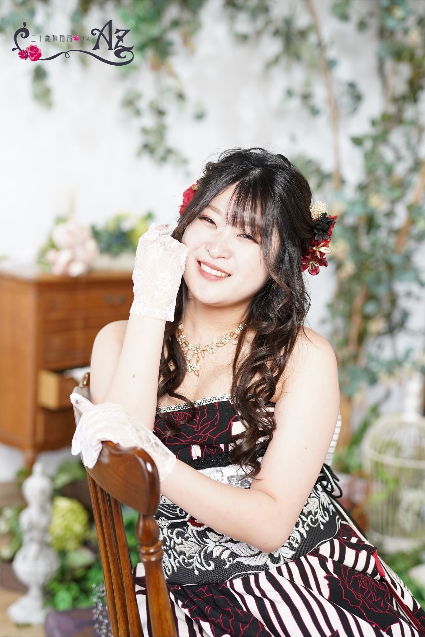 着物ドレス💜🩷｜二十歳振袖館Az ひたちなか本店