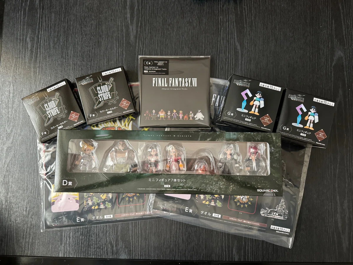 FF7リバース発売記念くじ』を引きました｜けこぜろ