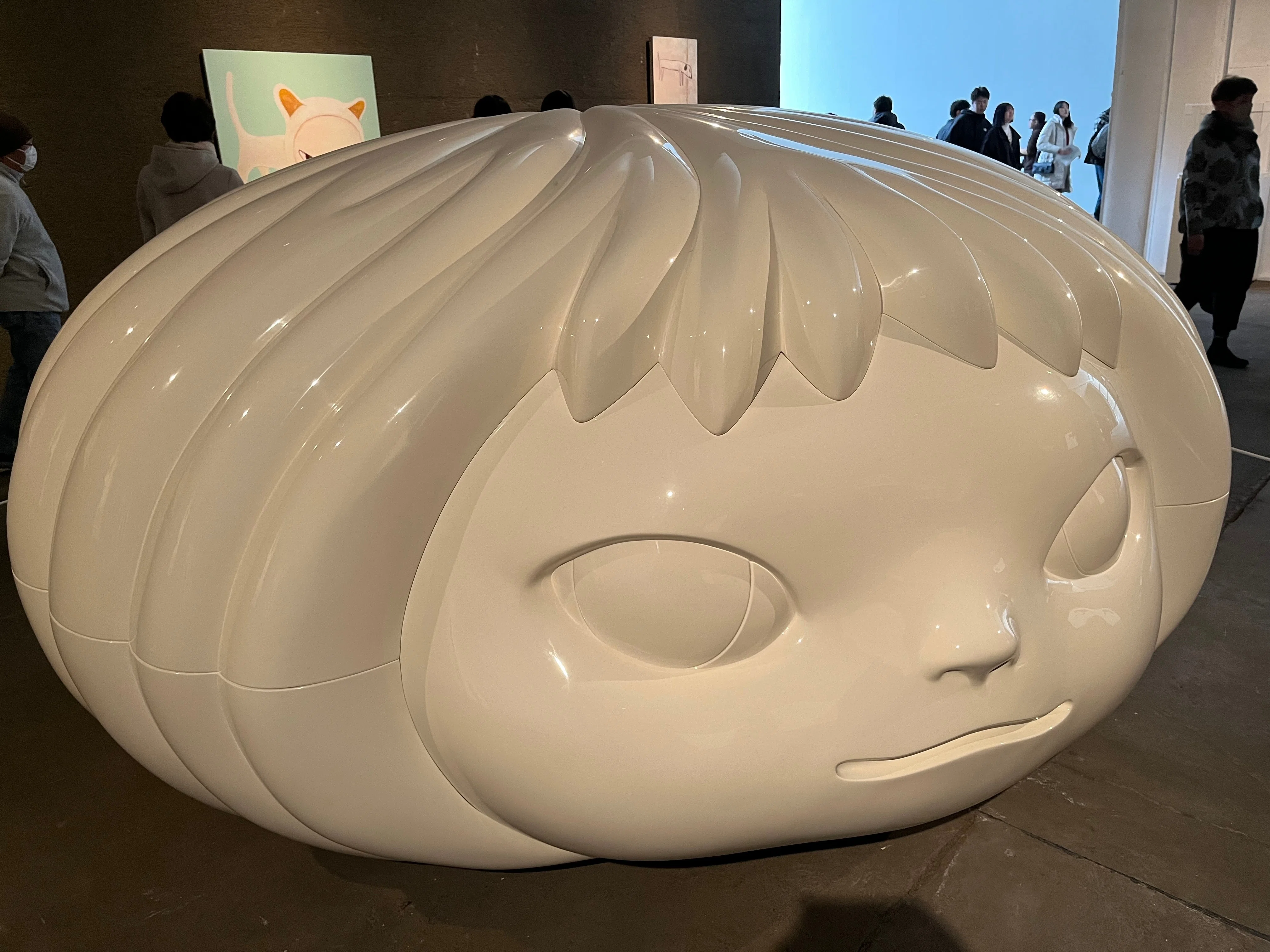 雪の中の展覧会ー奈良美智： The Beginning Place ここから｜西島聡