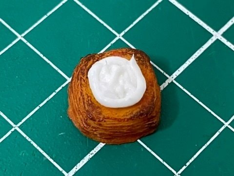 デニッシュセット(洋梨バージョン)＊ミニチュア ふ*る様 デニッシュとジャム＊ミニチュア 洋梨 ジャム