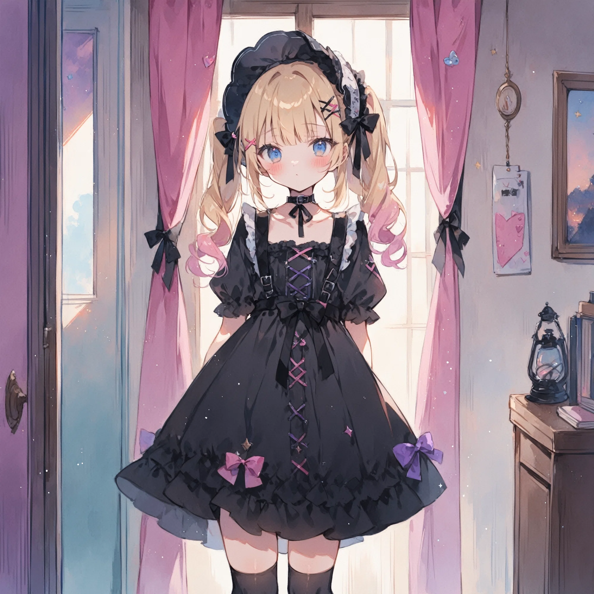 SDXL用水彩風LoRA MemihaWatercolorXL 公開｜樺野めみは