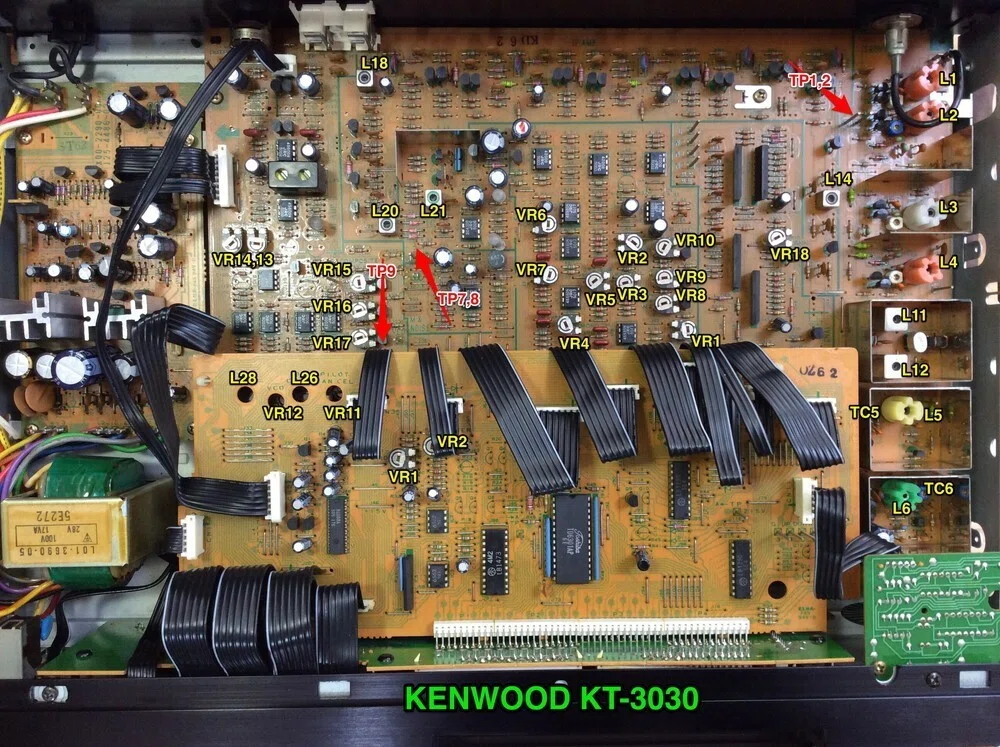 KENWOOD KT-3030 修理調整記録6｜BLUESS Laboratory