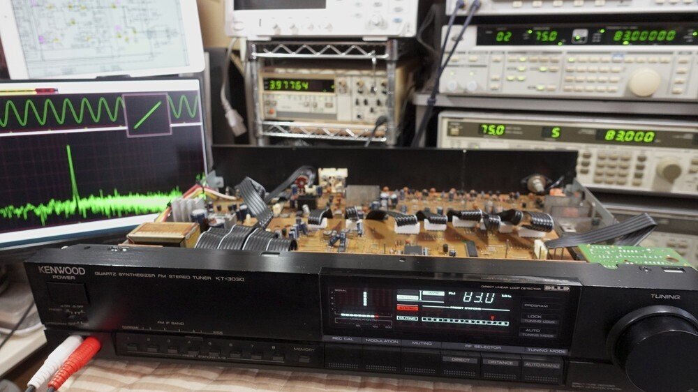 KENWOOD KT-3030 修理調整記録6|BLUESS Laboratory KENWOOD KT-3030 修理調整記録6|BLUESS Laboratory