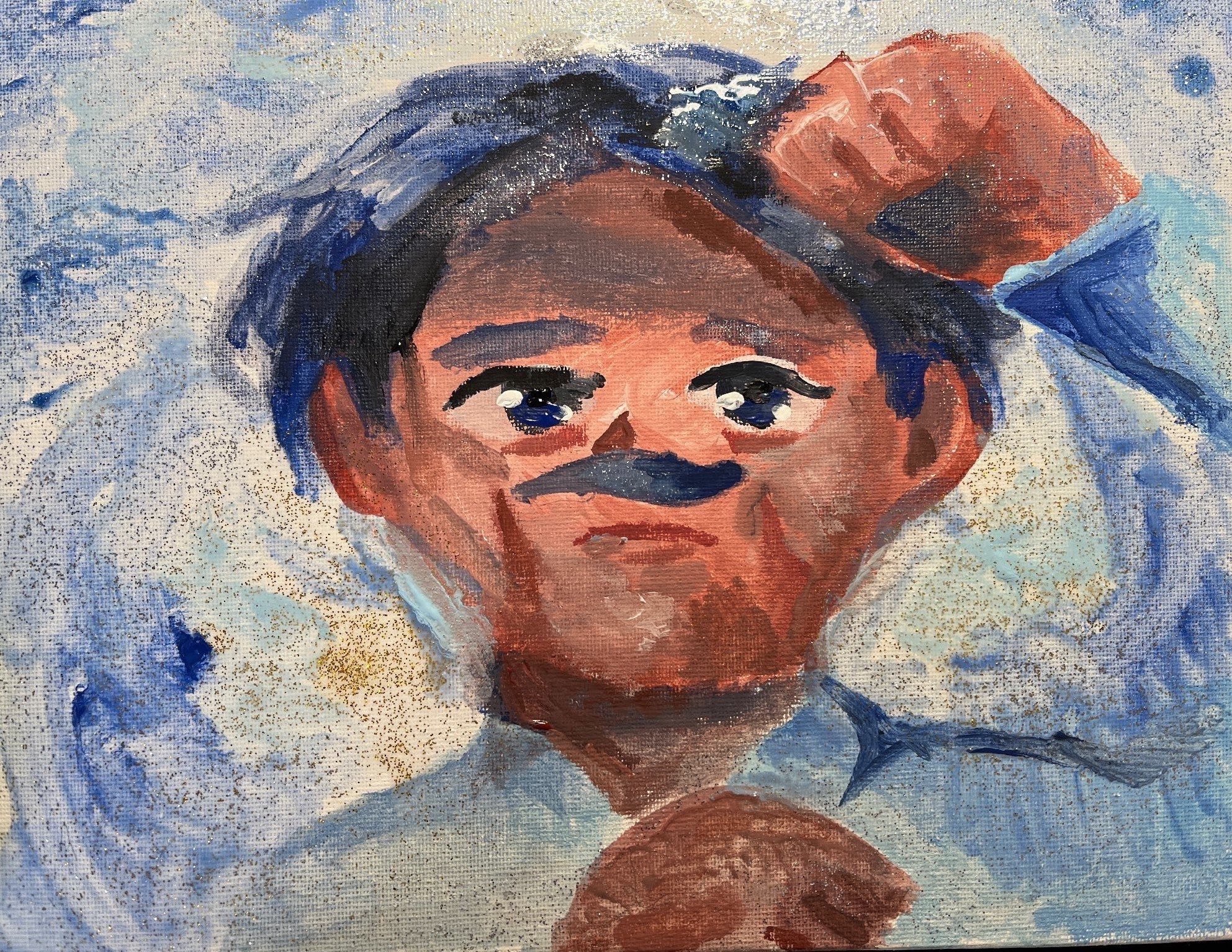 ダイソー新作画材レビュー② アクリル絵の具｜小林アカリ（偽）