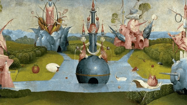 絵画　奇妙な出会い 未来人」が遺した油彩の曼陀羅 －ボスの絵画『快楽の園』を巡る随想