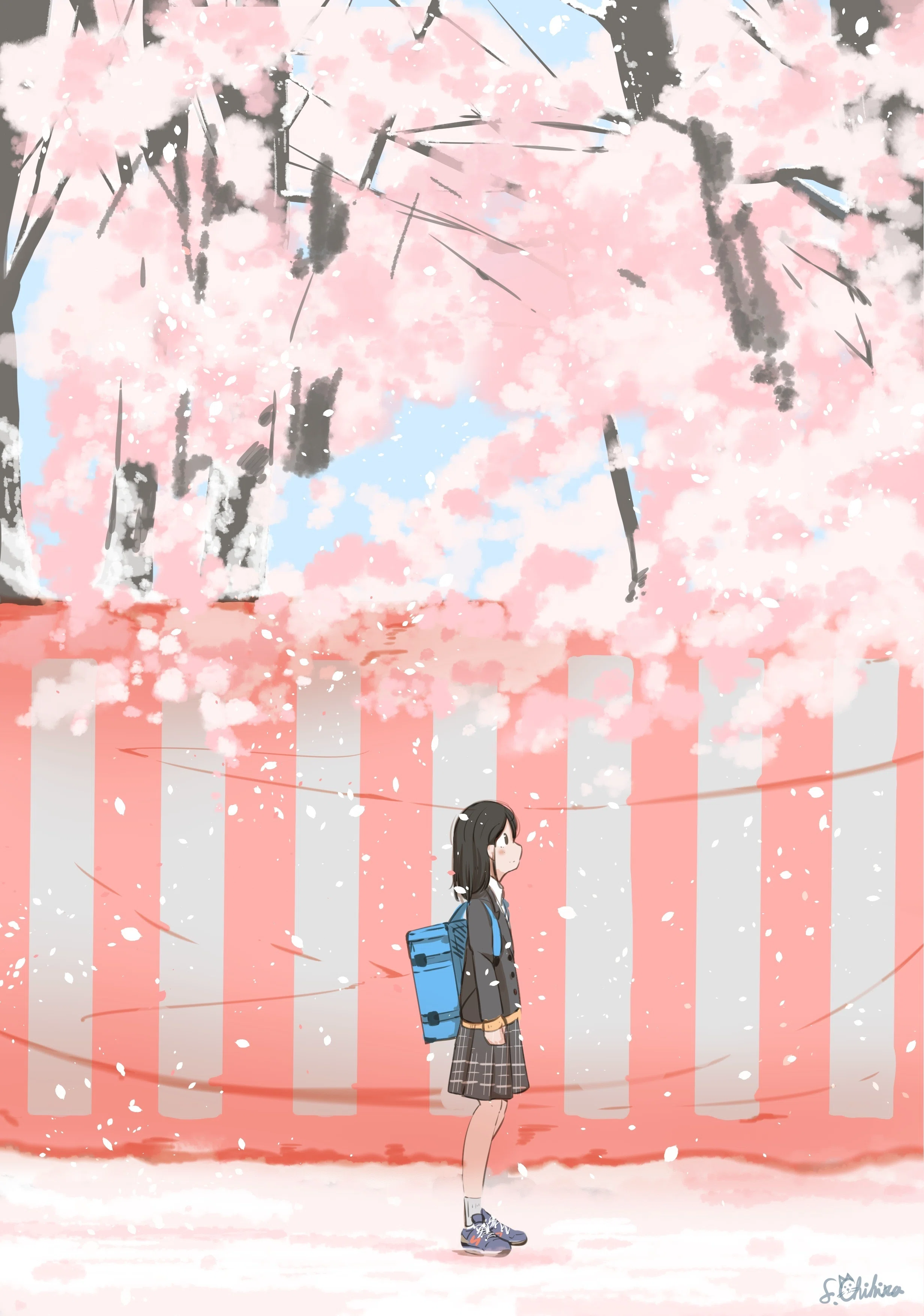 桜のイラストをまとめてみた｜桜田千尋