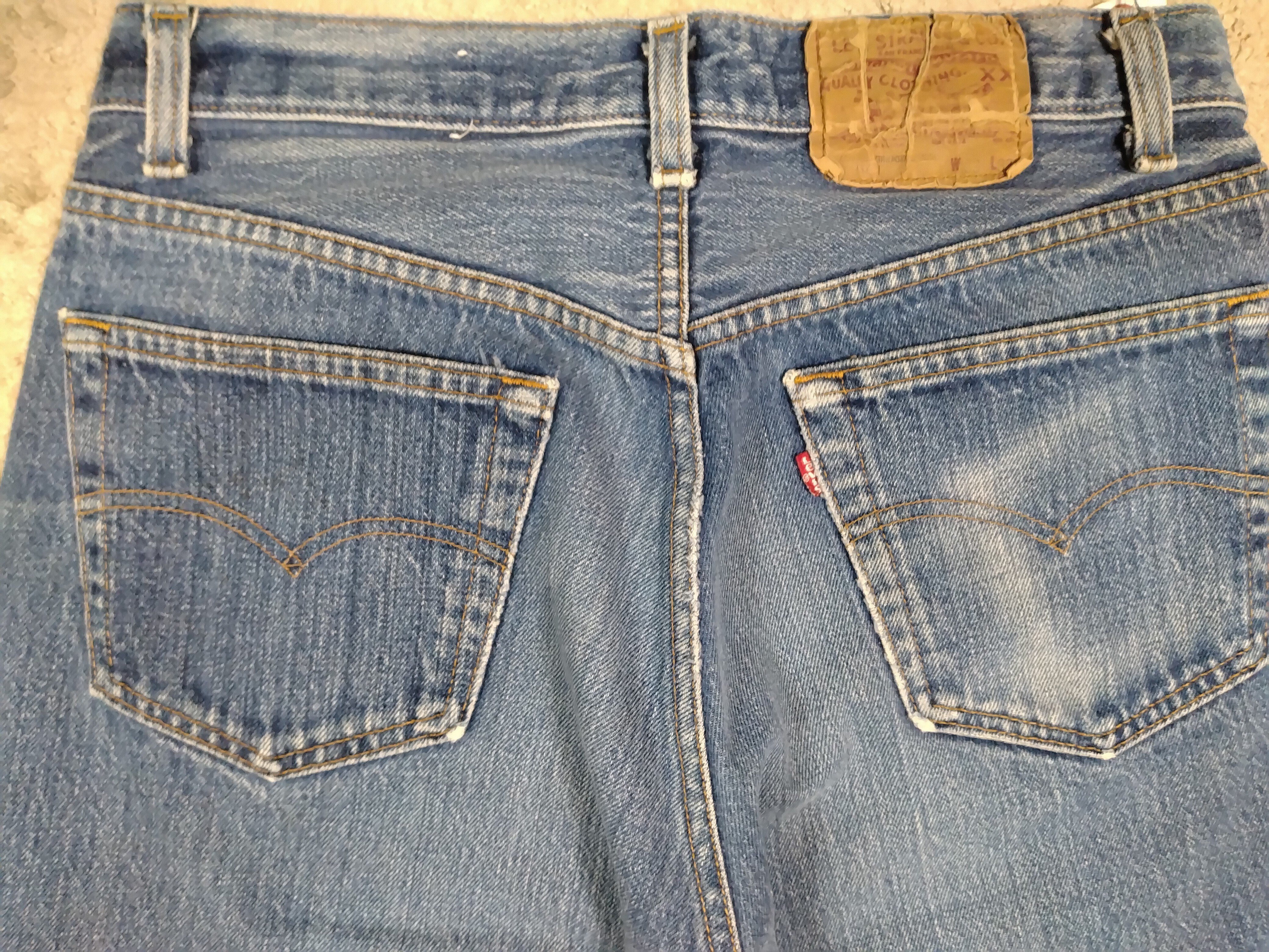 【希少】80s Levi's リーバイス501 80後期 ナイロンフット リーバイス501 80年代 その8 ナイロンフット｜カンヌキ