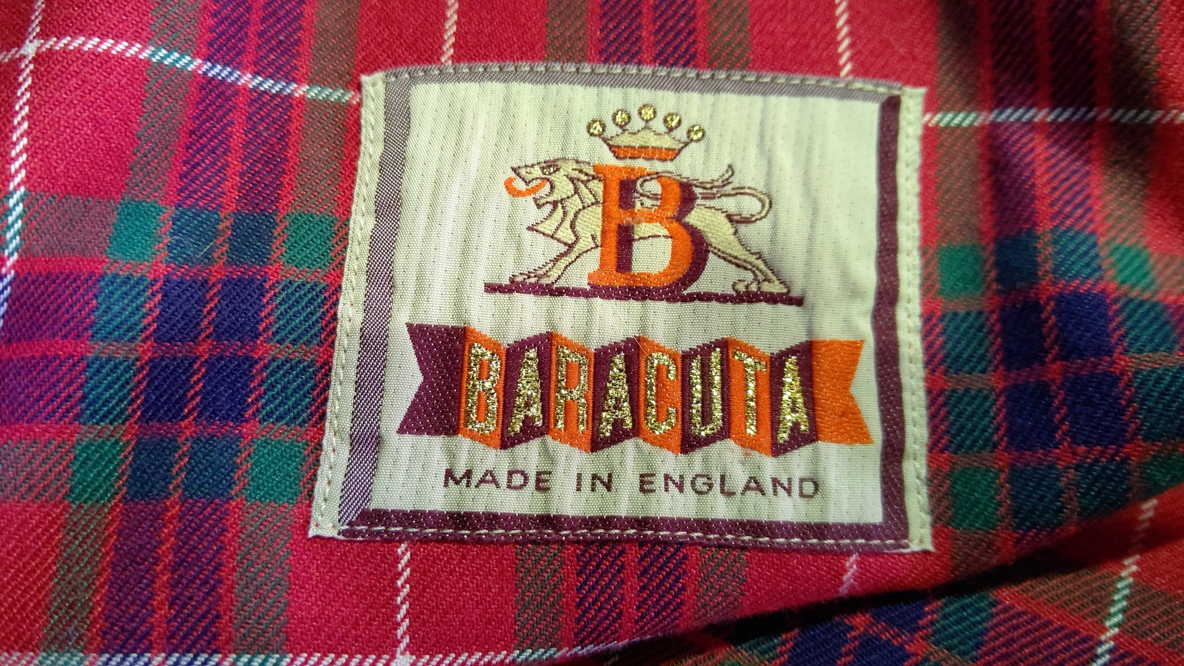 英国製 BARACUTA バラクータ G3 サイズ40 BRACUTAバラクータG3スイングトップ 40 ブルー イギリス製