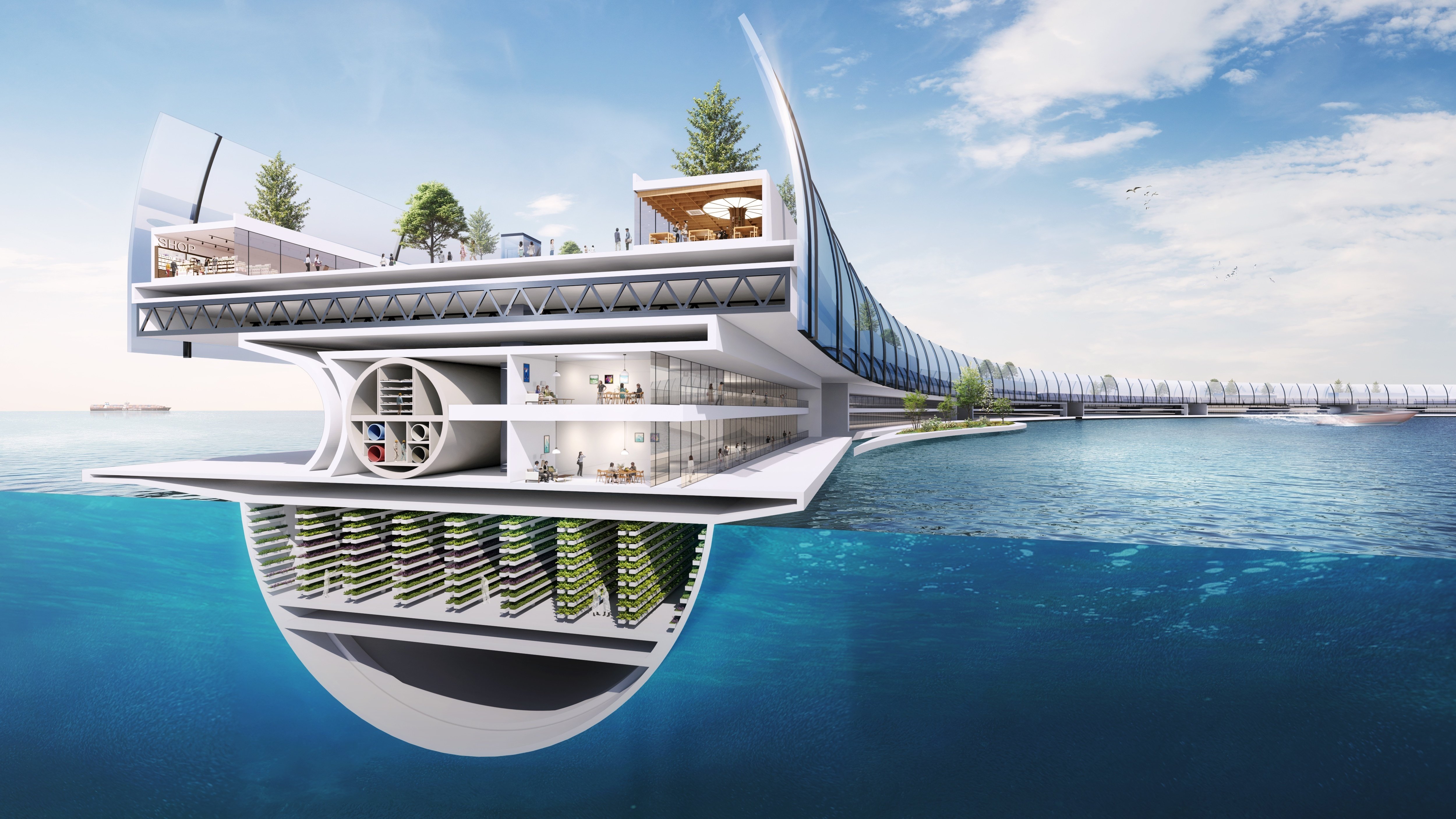 海上建築スタートアップ「N-ARK｜ナーク」が、気候変動に適応