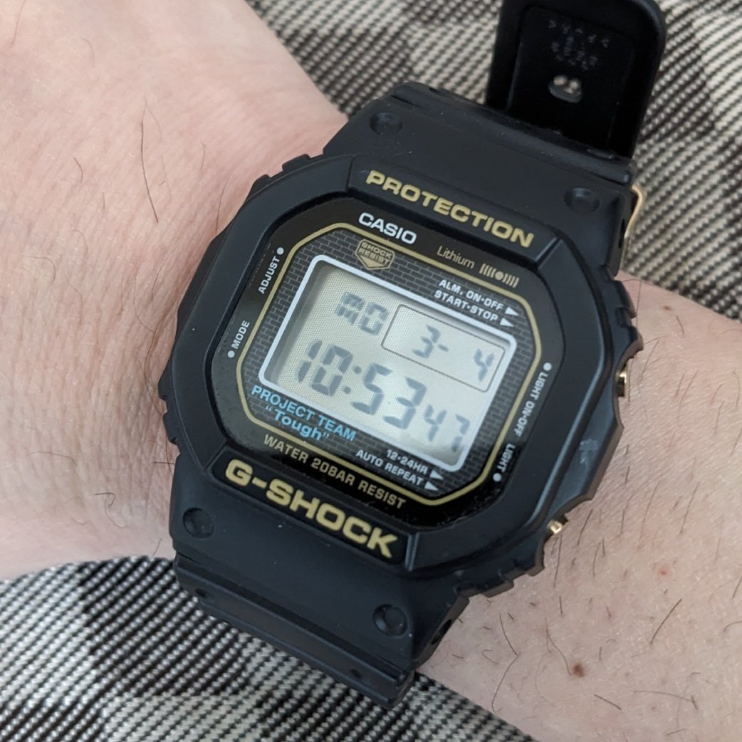 あなたのGショック何本目？｜小野蟷螂