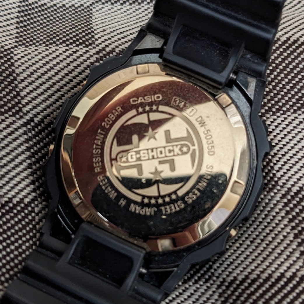 あなたのGショック何本目？｜小野蟷螂