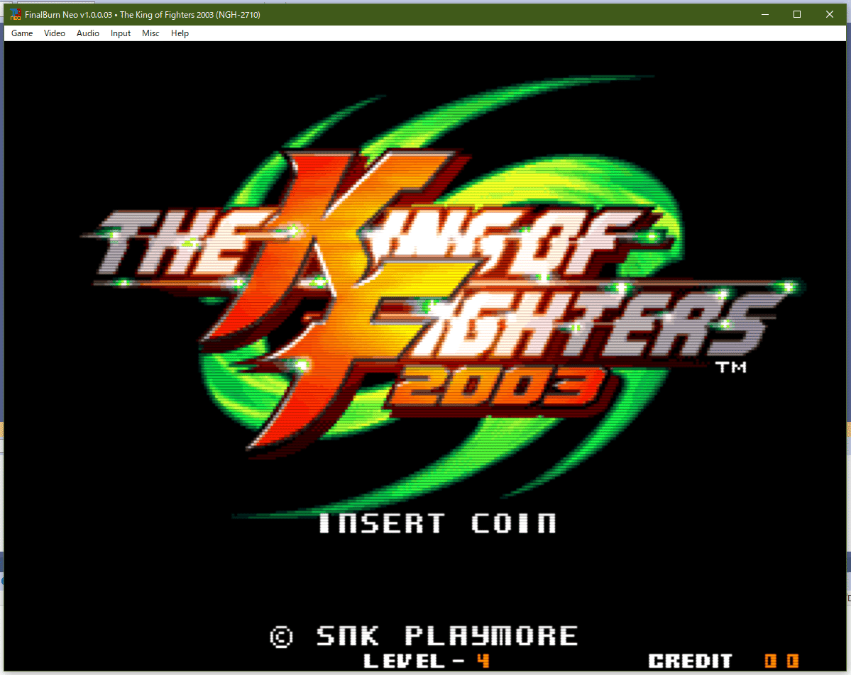 Prime Gaming分(GOG版もおk) kof2003(MAME等でのkof2003hセット