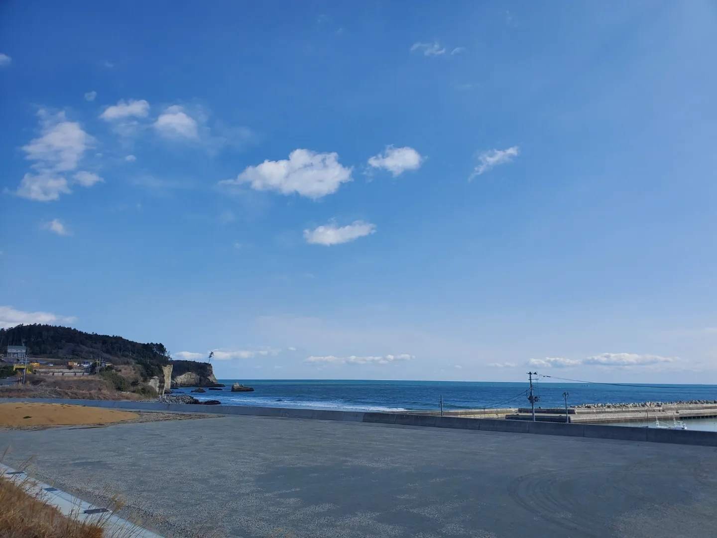 富岡町の海近くをお散歩｜佐藤亜紀(大熊町/Fukushima)