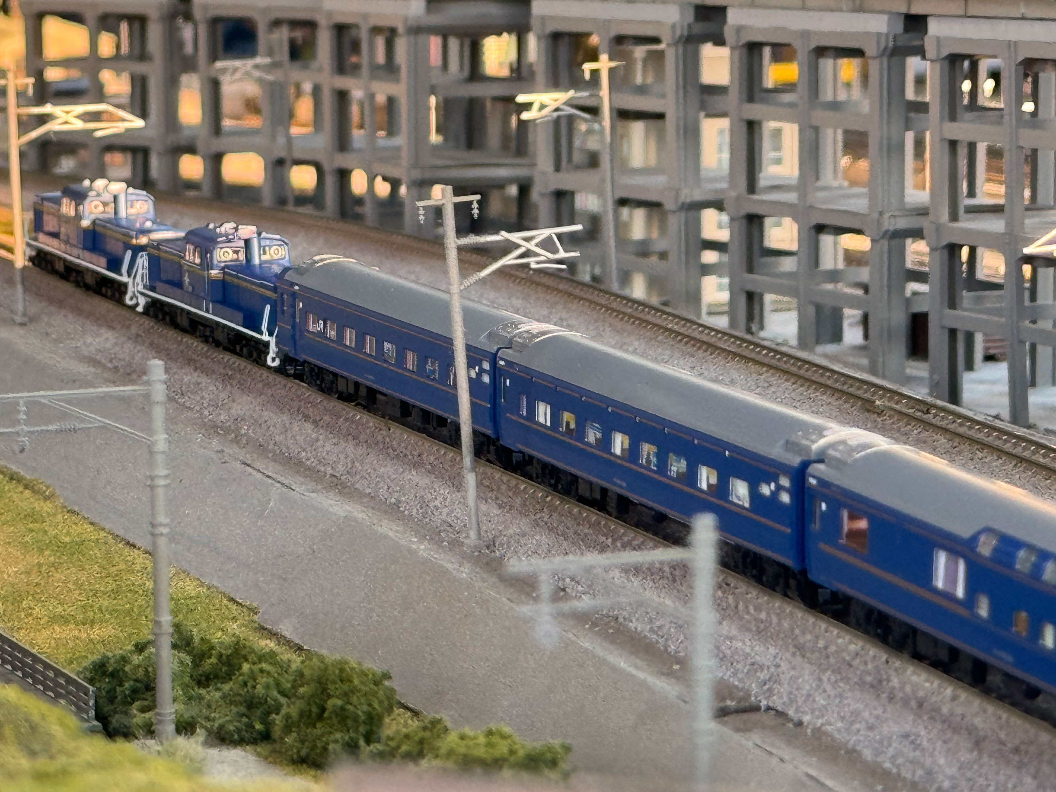 臨時北斗星上り最終列車（2015年8月22日札幌発・JR東日本編成