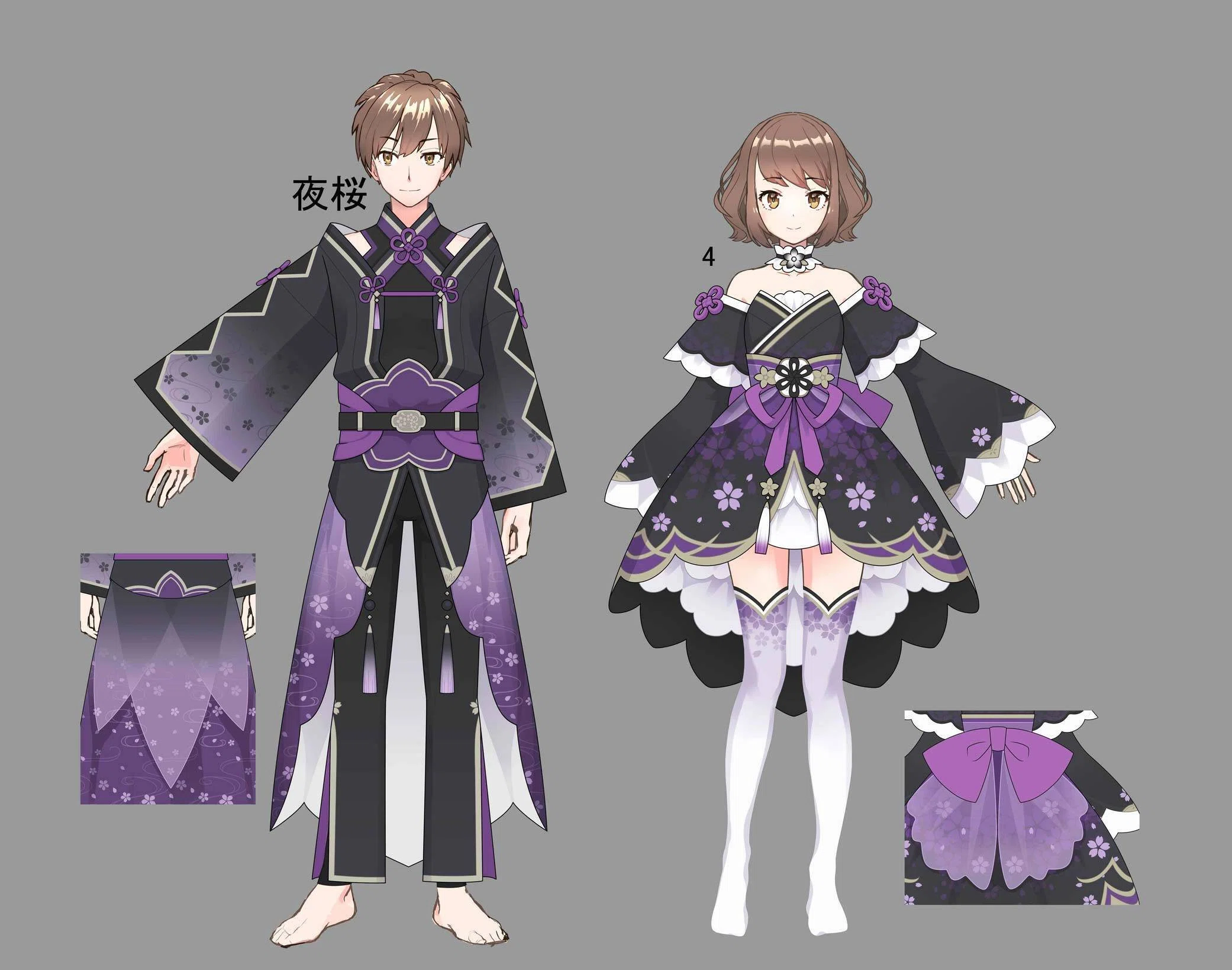 デザイン画チラ見せ：桜花、神と夢見しガチャ｜REALITY株式会社