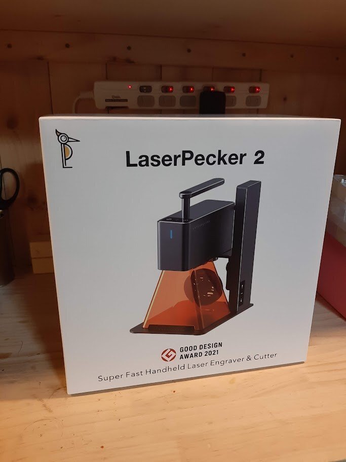 【中古】LaserPecker 2 レーザー彫刻機 レーザーペッカー2 Laserpecker2 レーザー彫刻機 - メルカリ