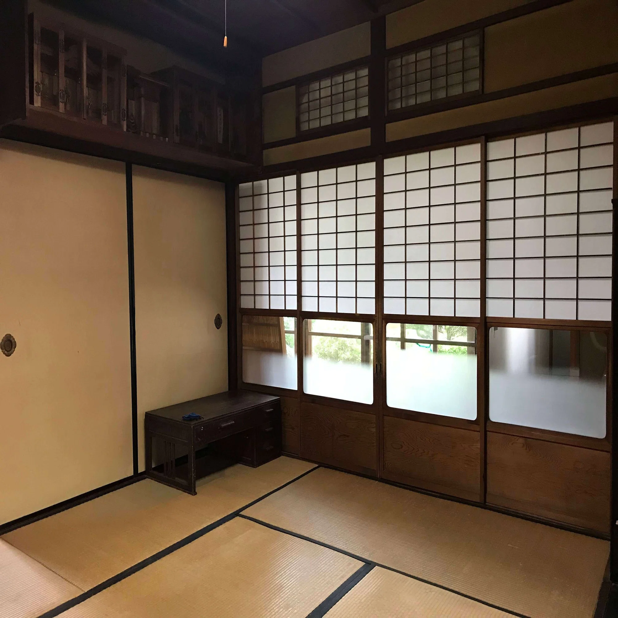 簾戸（夏障子）｜古民家 つぐみ 旧村田製瓦店