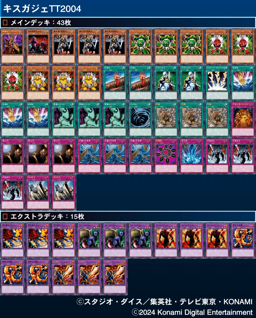 神イベ】タイムトラベル2004で遊んだよ【遊戯王MD】｜天然カエル