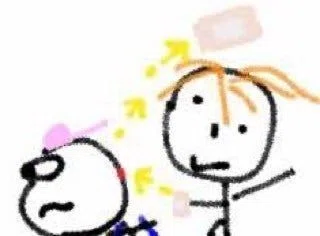 処置中の様子