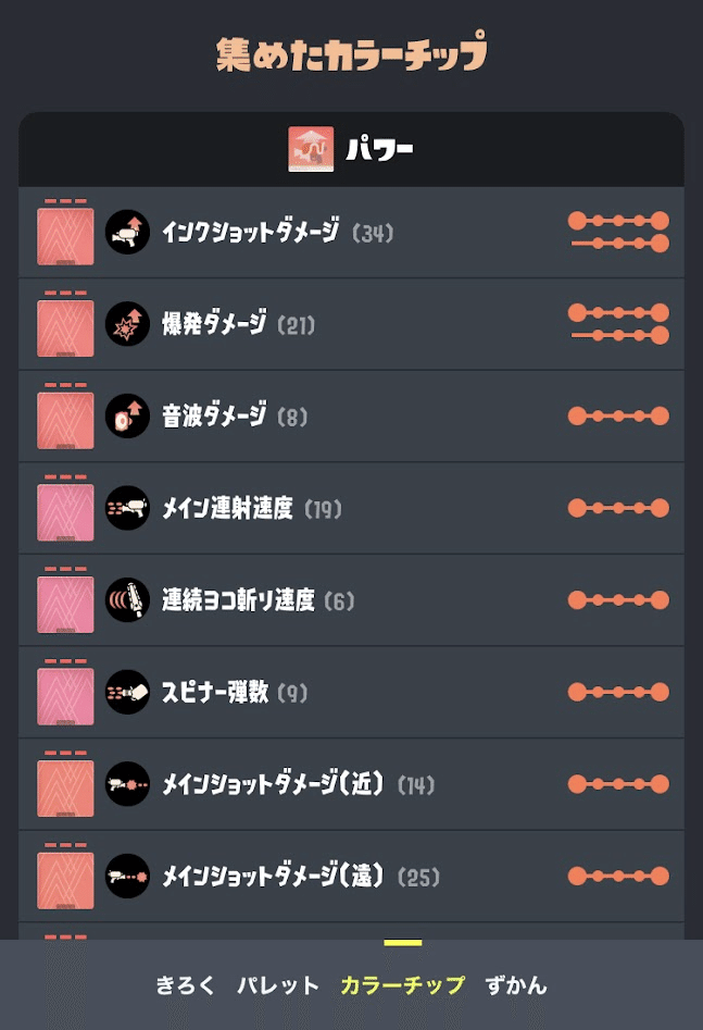 カラーチップコレクションコンプリート指南【サイドオーダー】｜イノ
