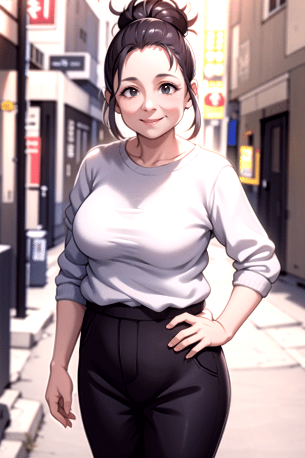 熟女コミック像 自作LoRA「AnimeJukujo」公開!|Katsushiro Koizumi