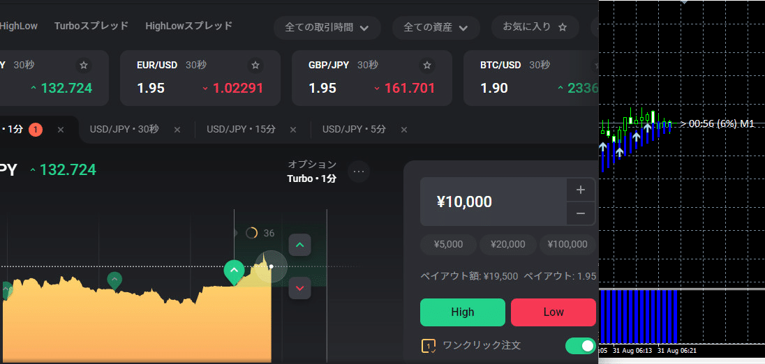 平均勝率8割】 BO バイナリーオプション 【Picoバイナリー 平均勝率8割】 BO バイナリーオプション 【Picoバイナリー