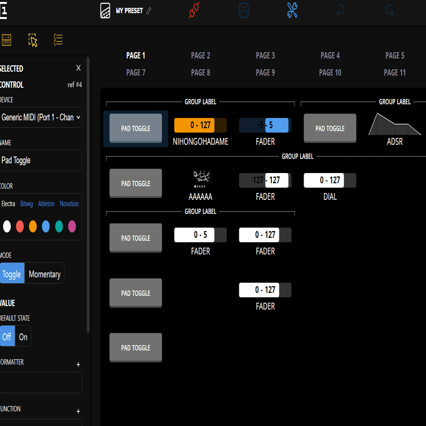 Electra One mkII を TouchDesignerで使っていく 2025/11/15追記アリ