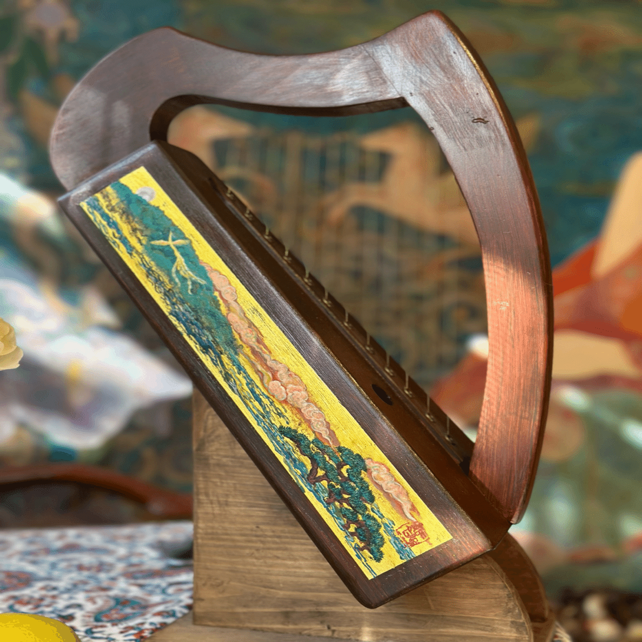 解説】私が制作している12弦金属弦ハープについて｜ハープ 寺本圭佑