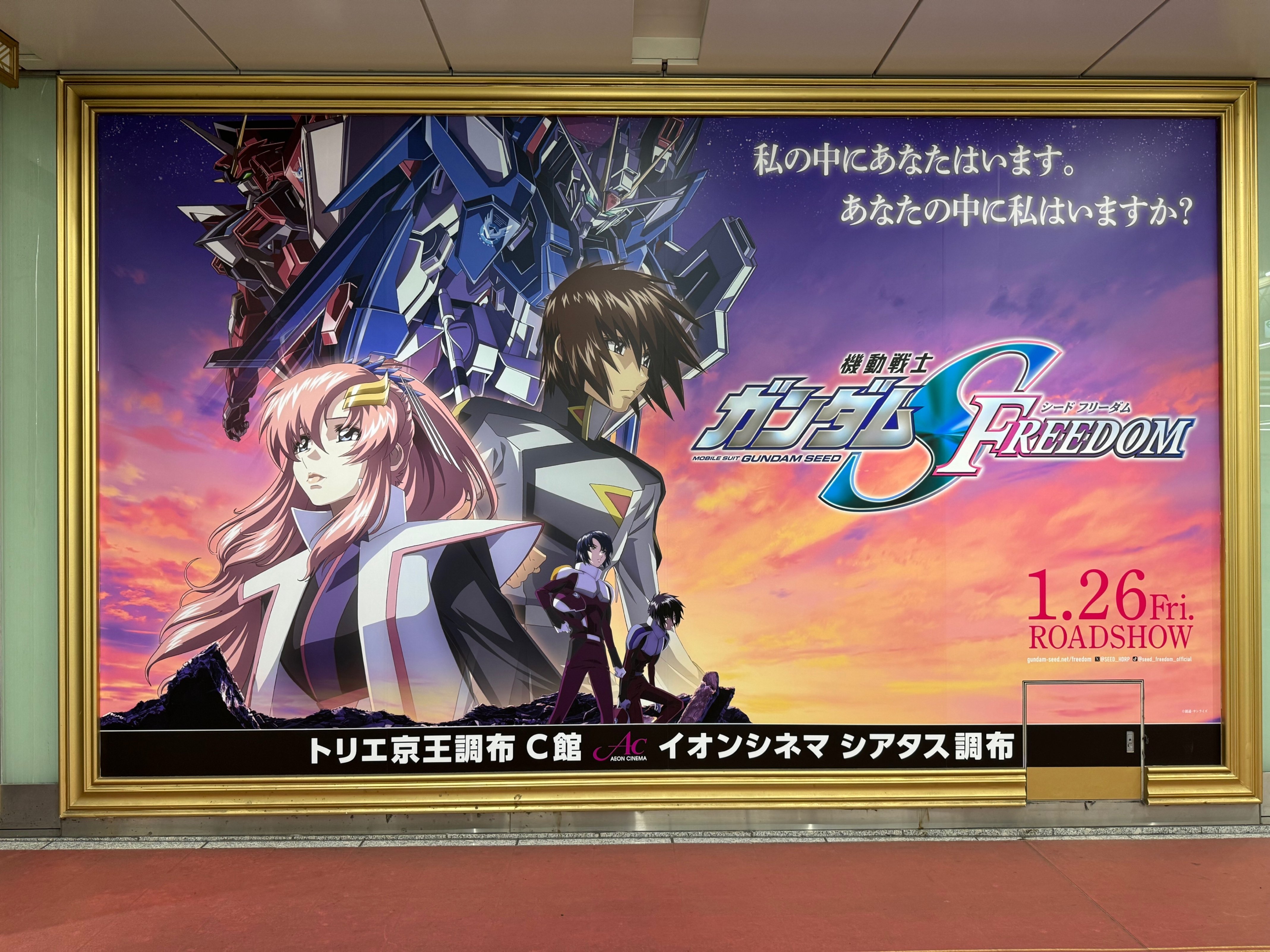 機動戦士ガンダムSEED FREEDOM】4DX巡り｜舞い降りる墓