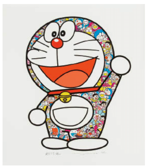 村上隆 ドラえもん どこでもドア これからの人生 版画 100枚限定‼️ 村上隆 ドラえもん どこでもドア これからの人生 版画 100枚限定