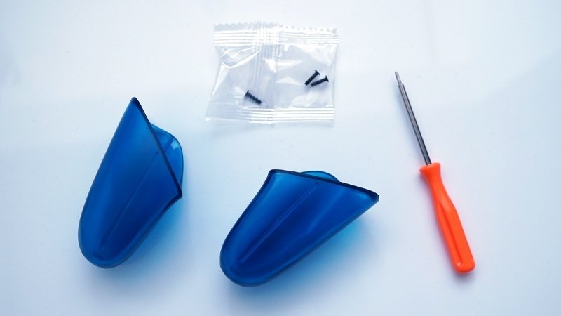 ハンドグリップ 青色と透明 ハンドグリップ 青色と透明